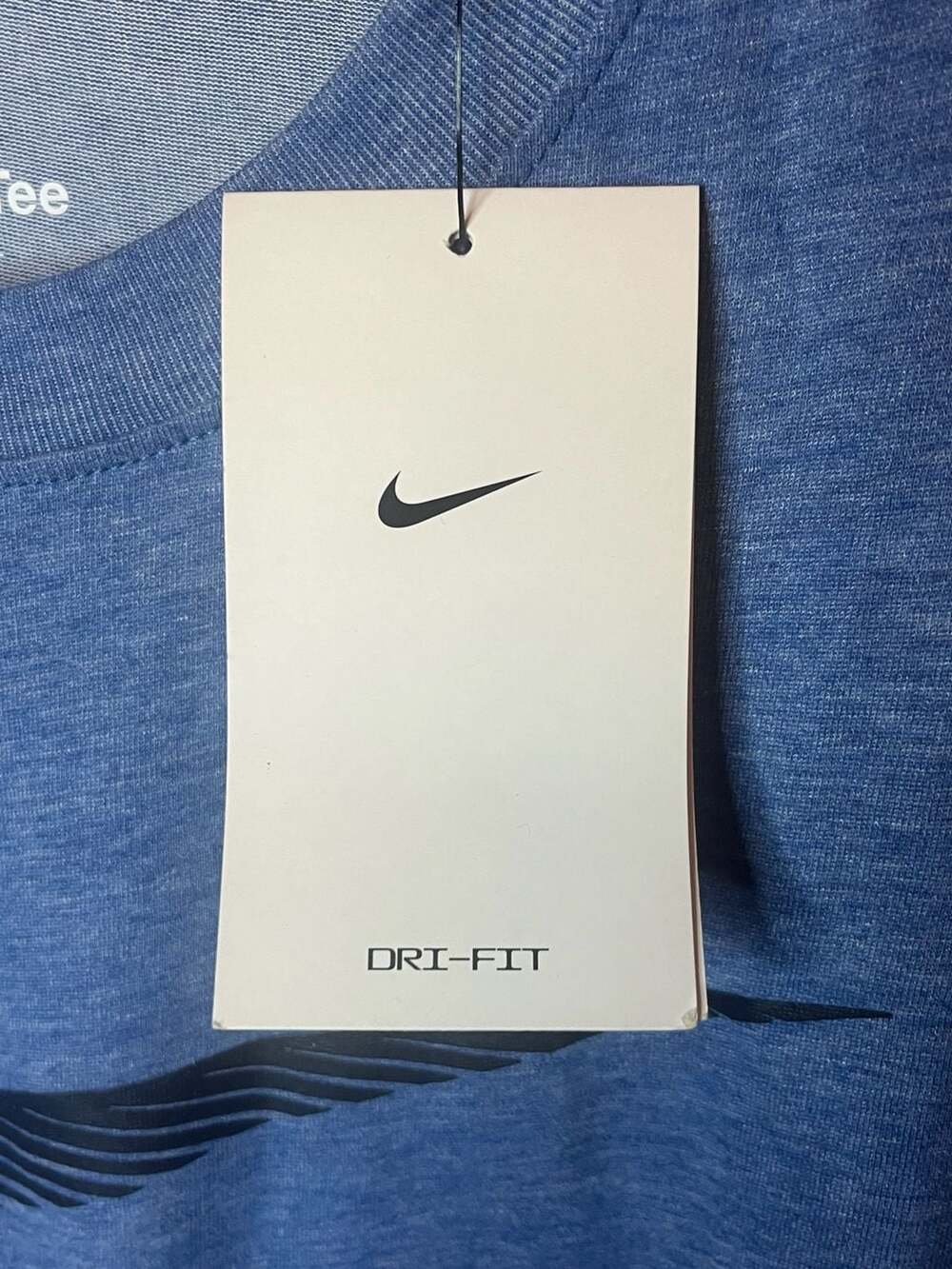 Nike Dri-FIT Training Graphic T-Shirt Light Blue Size XL new with tags $35 - Picture 3 of 5